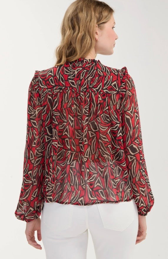 Liverpool Pin Tucked Blouse