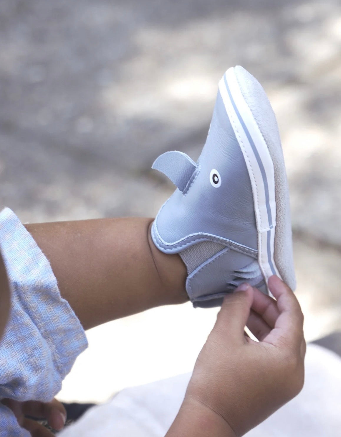 Robeez Sebastian Shark Soft Soles