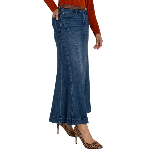 Liverpool Denim Mermaid Maxi