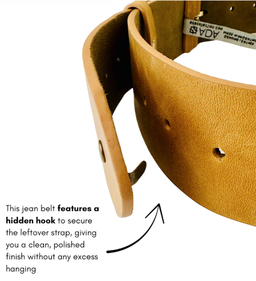 Rebel Slim Belt Black