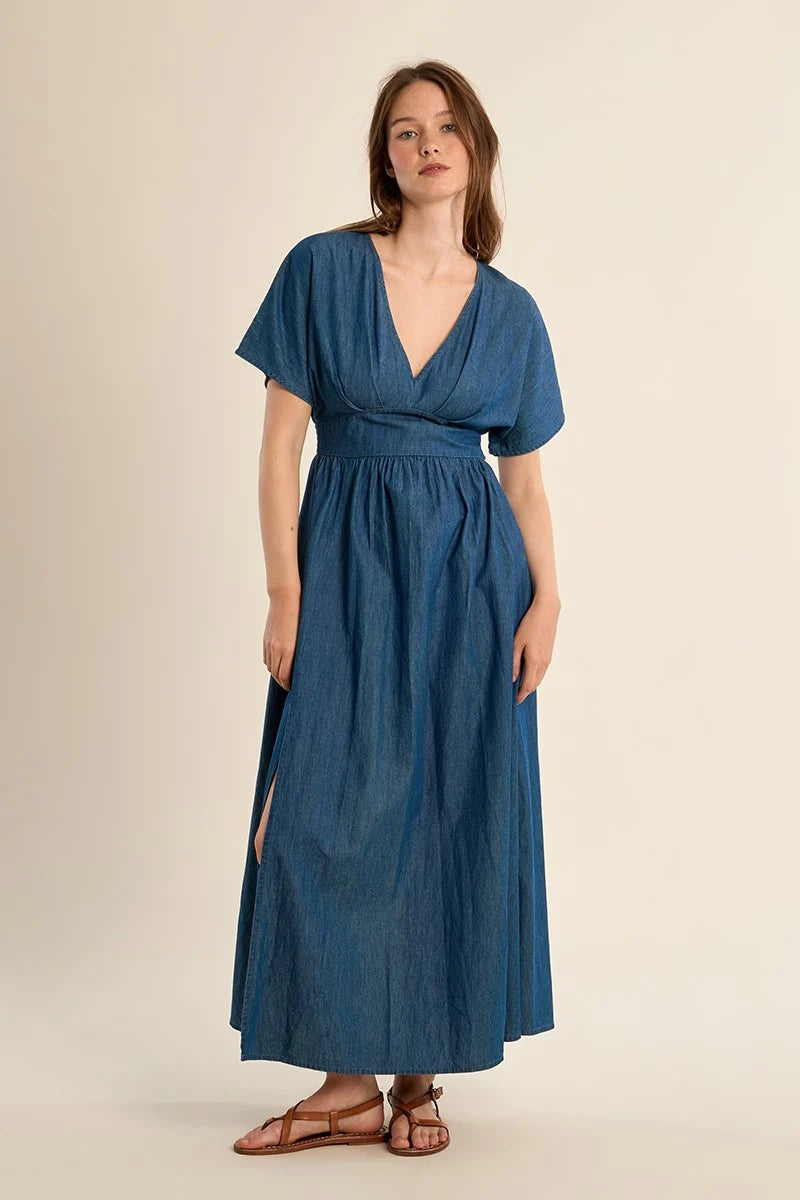 Molly Bracken Chambray Maxi