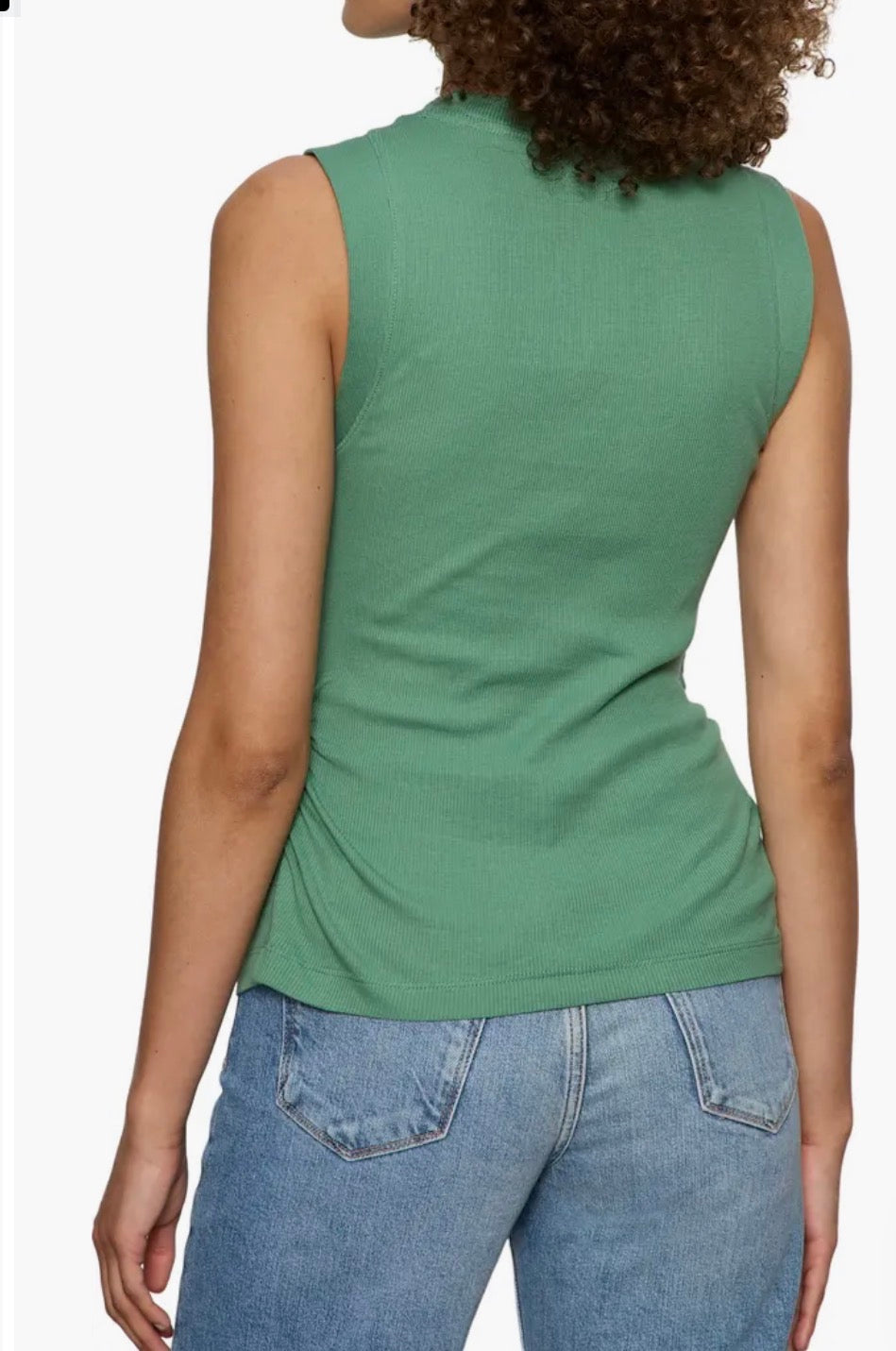 Sanctuary Ribbed Ruched Tank