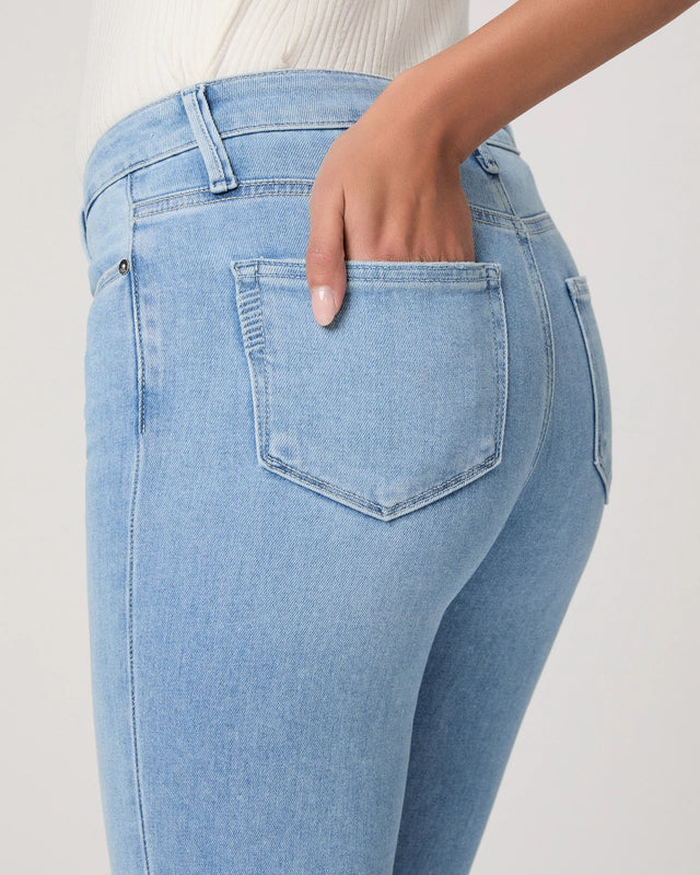 Paige Cindy Seamed Belt Loops Santorini Sky
