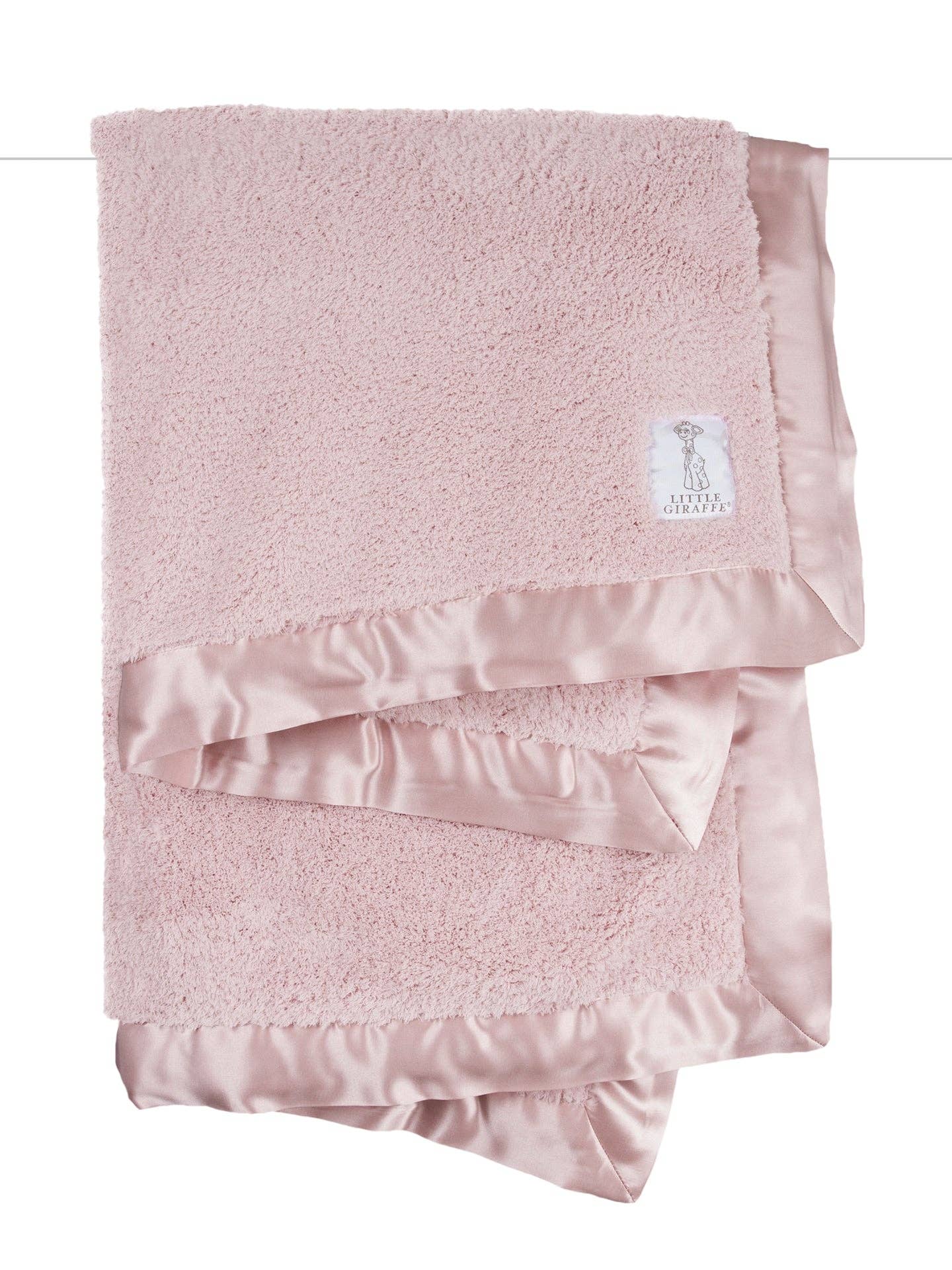 Chenille Baby Blanket: Unboxed / Dusty Pink