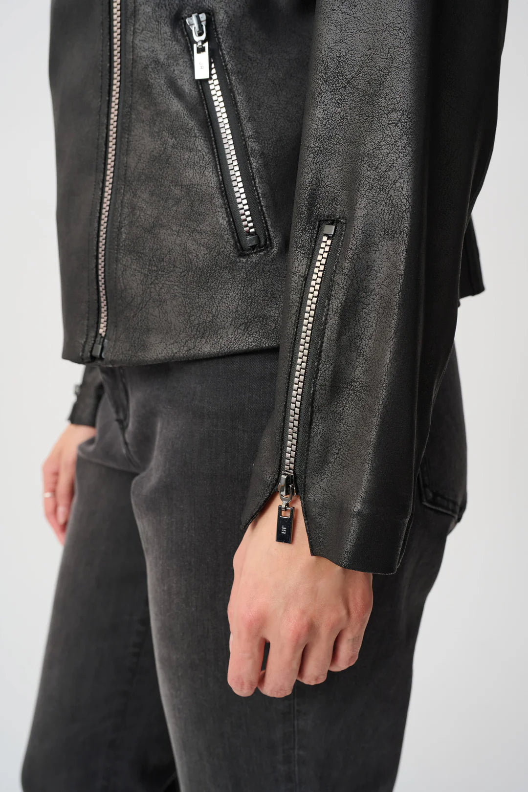 Joseph Ribkoff Foiled Knit Jacket