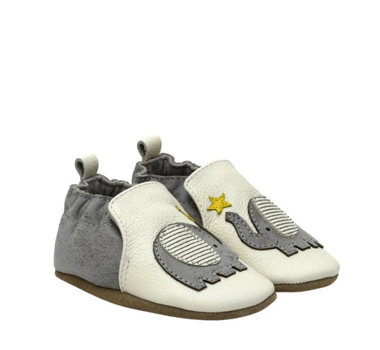 Robeez Ivory Elephant Soft Soles
