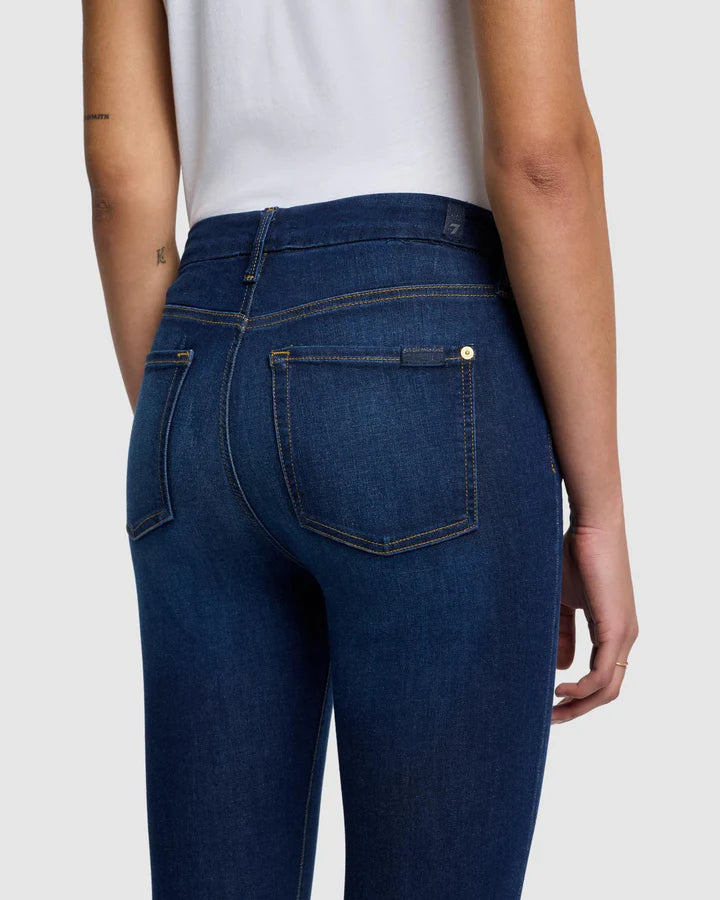 7 For All Mankind Slim Illusion High Waist Ankle Skinny