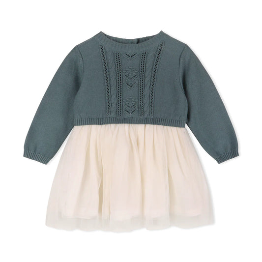 Viverano Organics Sweater Knit/Tutu Dress