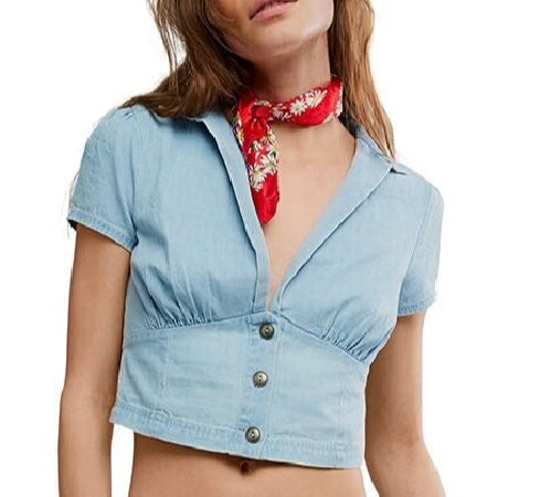 Free People Easy Does It Top