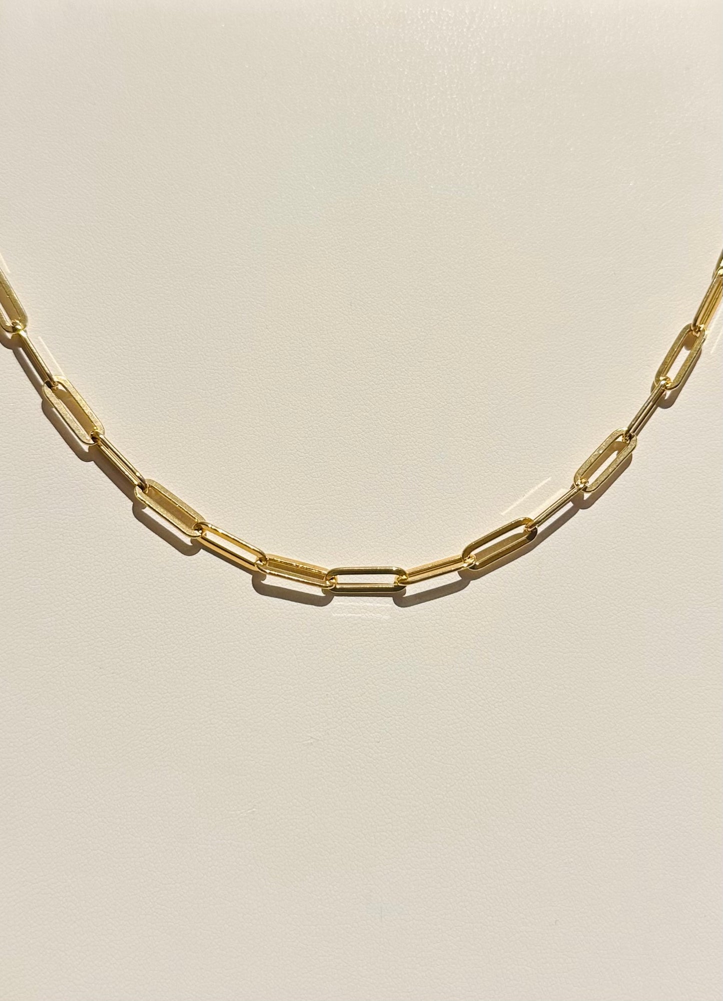 Silver And Accessories Paper Clip Chain