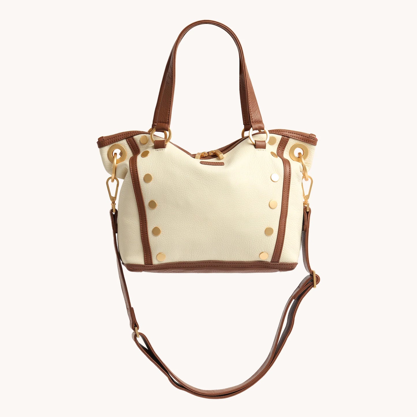 Hammitt Daniel Medium Courtyard Cream/Brushed Gold
