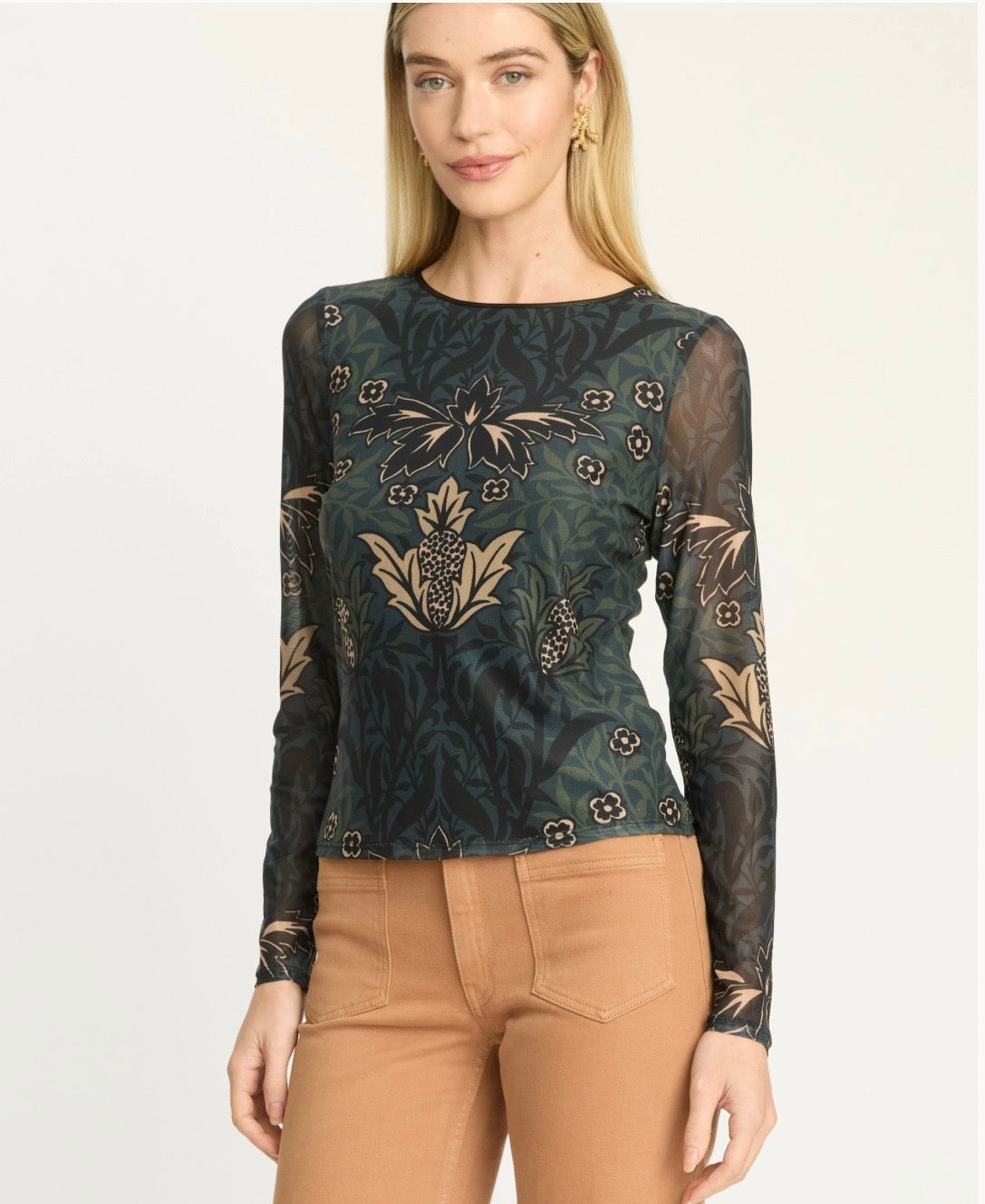 Caballero Safari Garden Moonless Night Top
