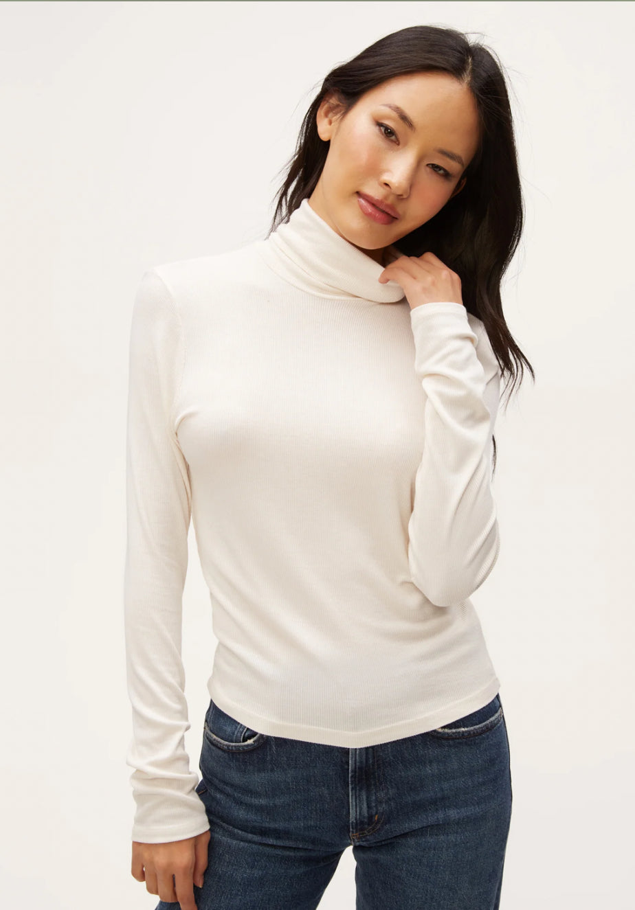 Michael Stars Tara Crop Turtleneck