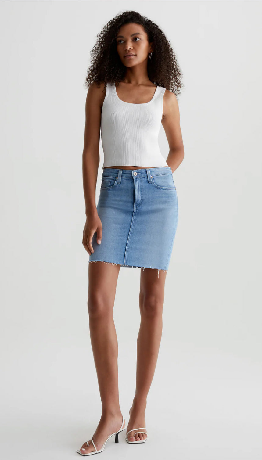 AG Erin Denim Skirt