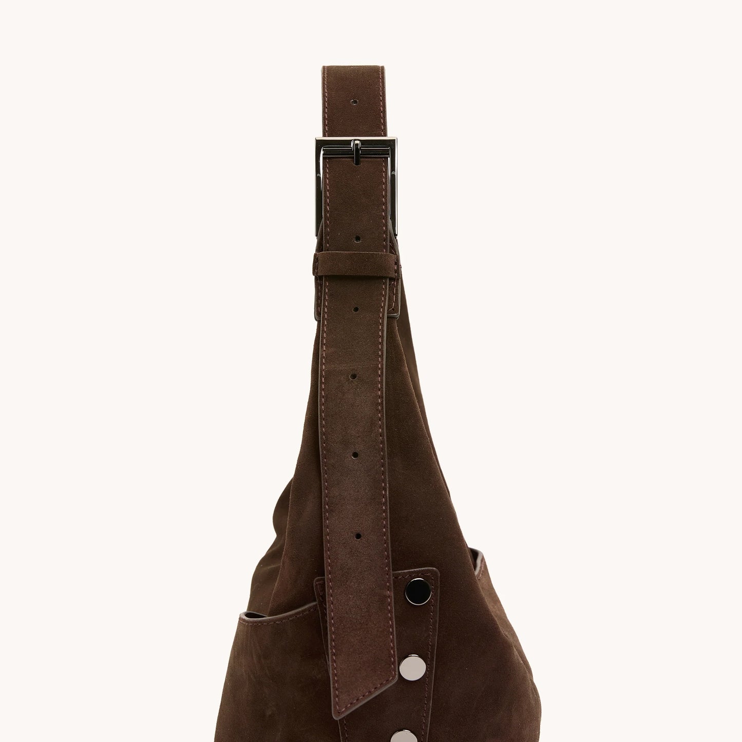 Hammitt Tom Zip Med-Belted Suede-GM