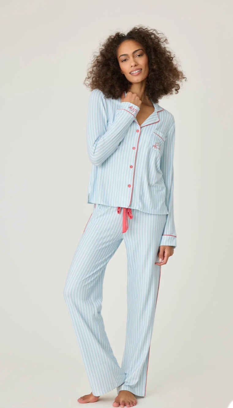 Pj Salvage Maritime Striped Set