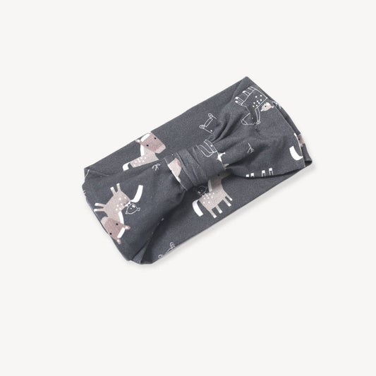Viverano Organics Horse & Bird Stretch Baby Headband