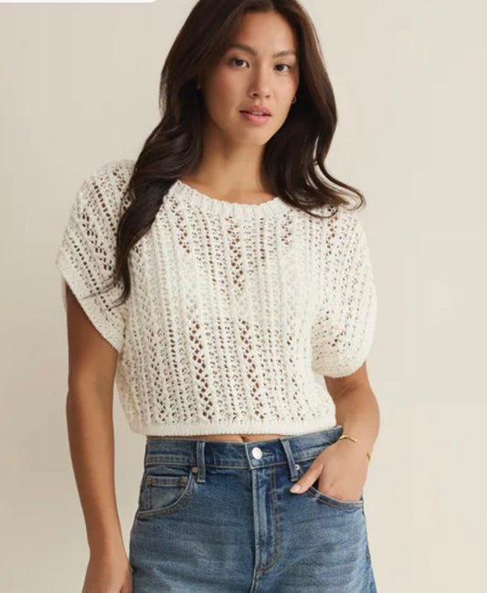 Zsupply Ballast Crochet Top