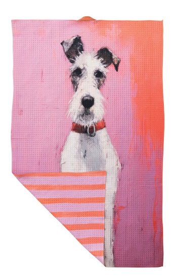 Creative Coop Two Sided Microfiber Tea Towels