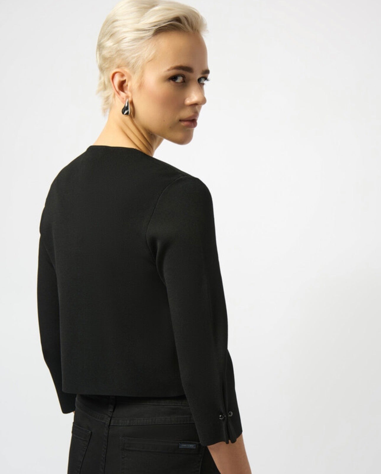 Joseph Ribkoff Coverup W/Button Sleeve Detail