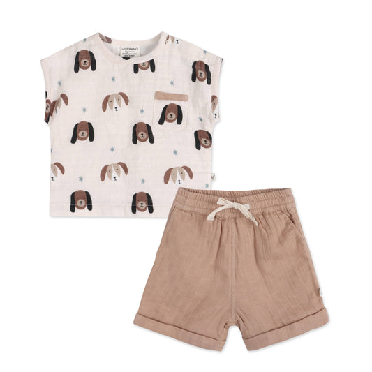 Viverano Organics Doggies Short Set