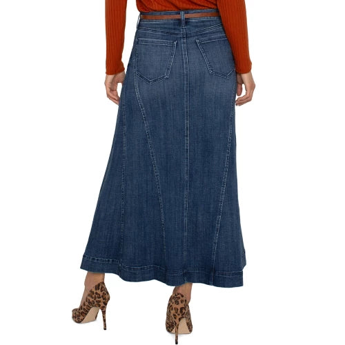 Liverpool Denim Mermaid Maxi