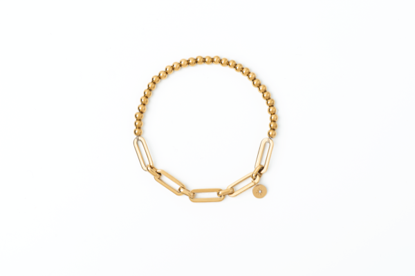 Meralora Stretch And Chain Bracelet