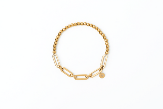 Meralora Stretch And Chain Bracelet