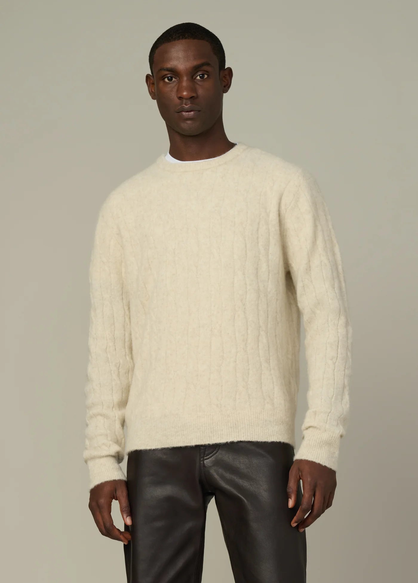 Joe’s Men’s Alpaca Sweater Winter Sand