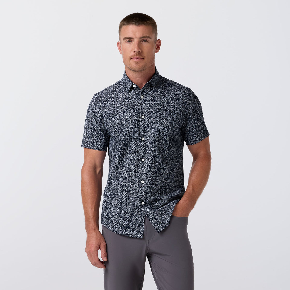 Mizzen+Main Leeward SS Dress Shirt