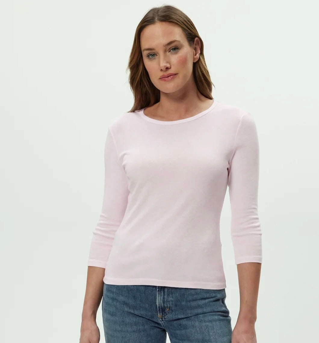 Michael Stars Dakota 3/4 Sleeve Tee