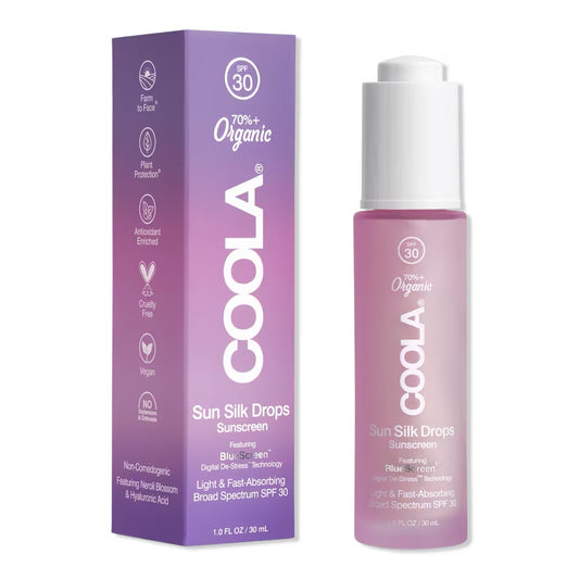 Coola Sun Silk Drops Sunscreen 1.0 oz 30SPF