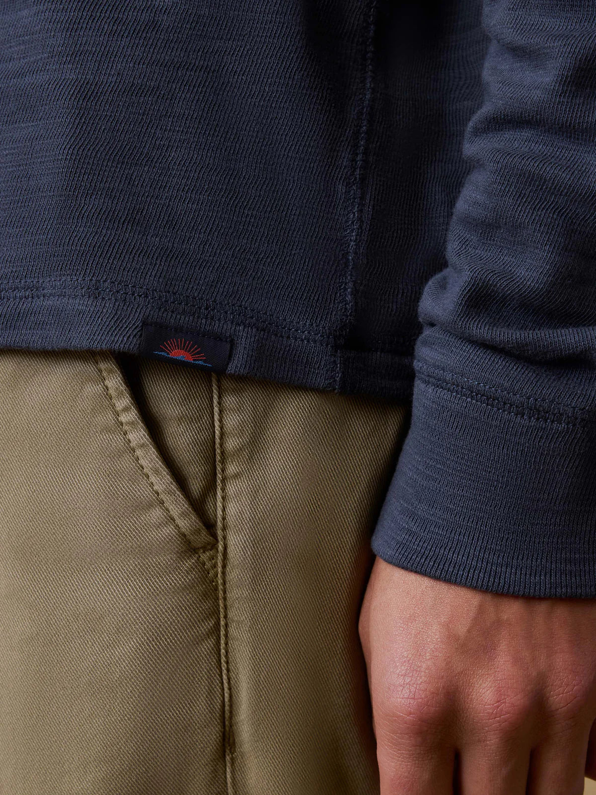 Faherty Men’s Sunwashed Slub Crew