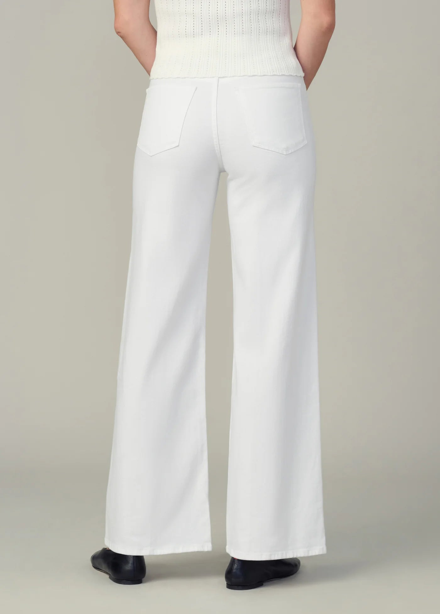 Joe’s Mia Wide Leg Petite White