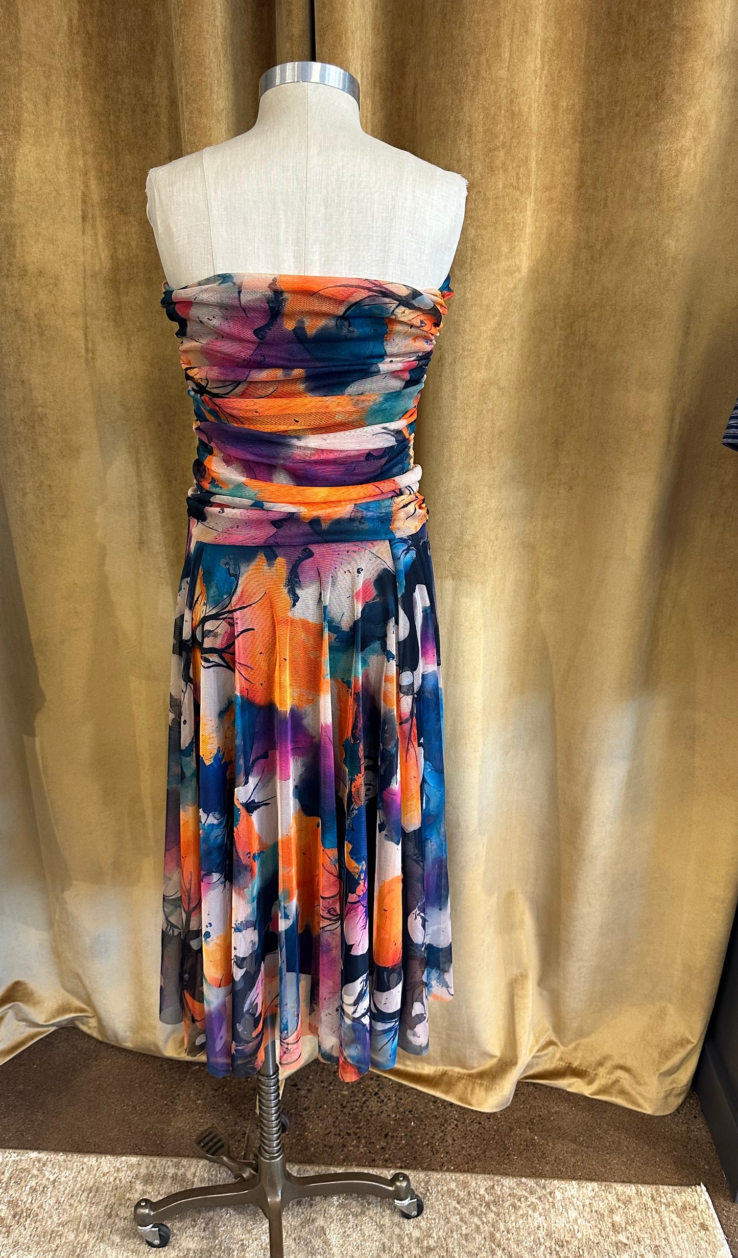 Elana Kattan Candy Strapless Dress