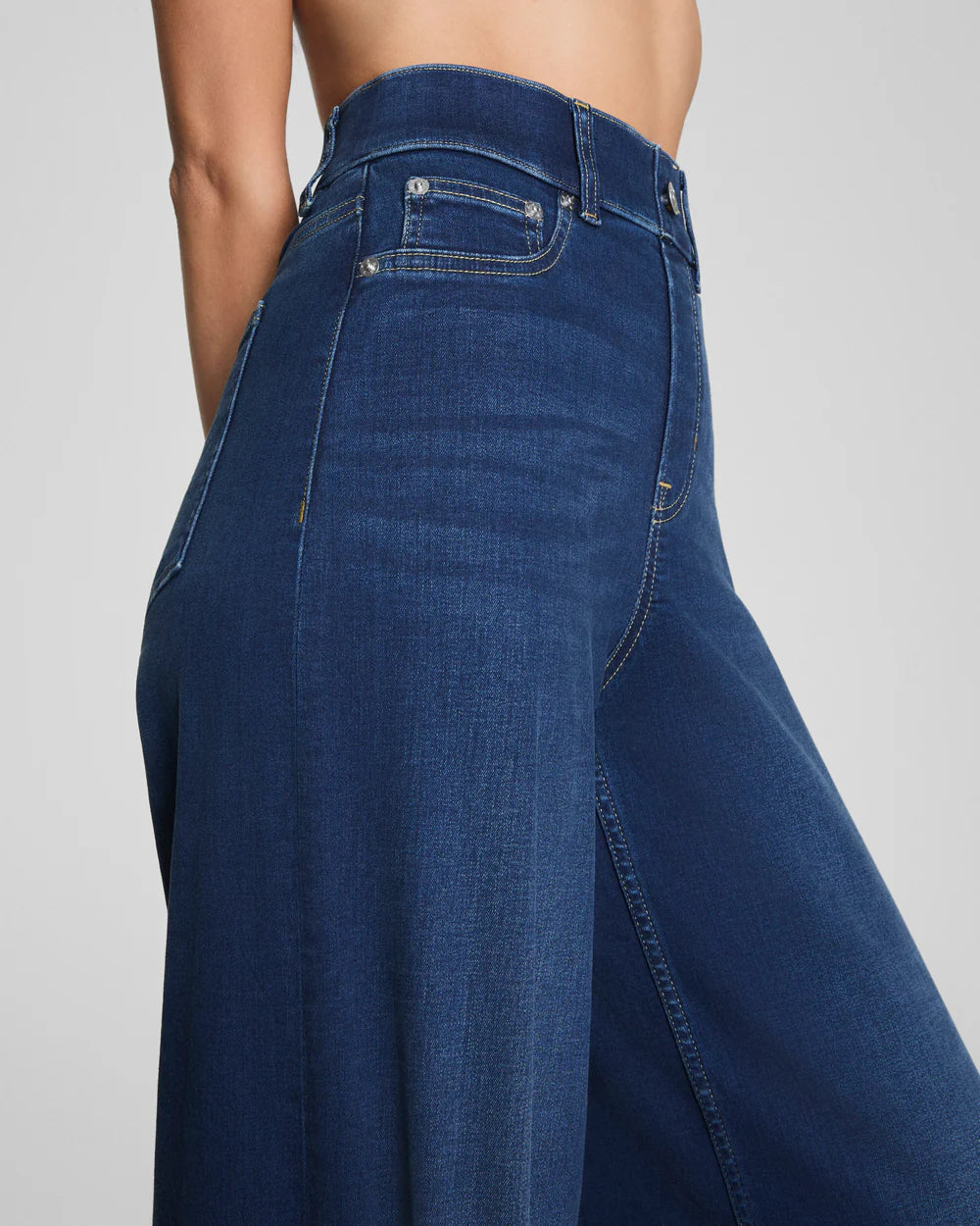 Spanx Wide Leg Jeans Poseidon