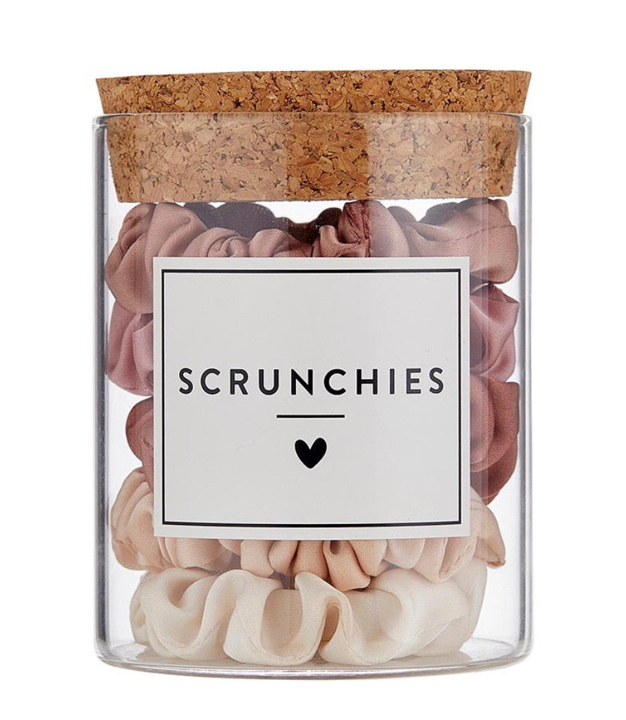 Bella Sleep Spa Satin Scrunchie Jar