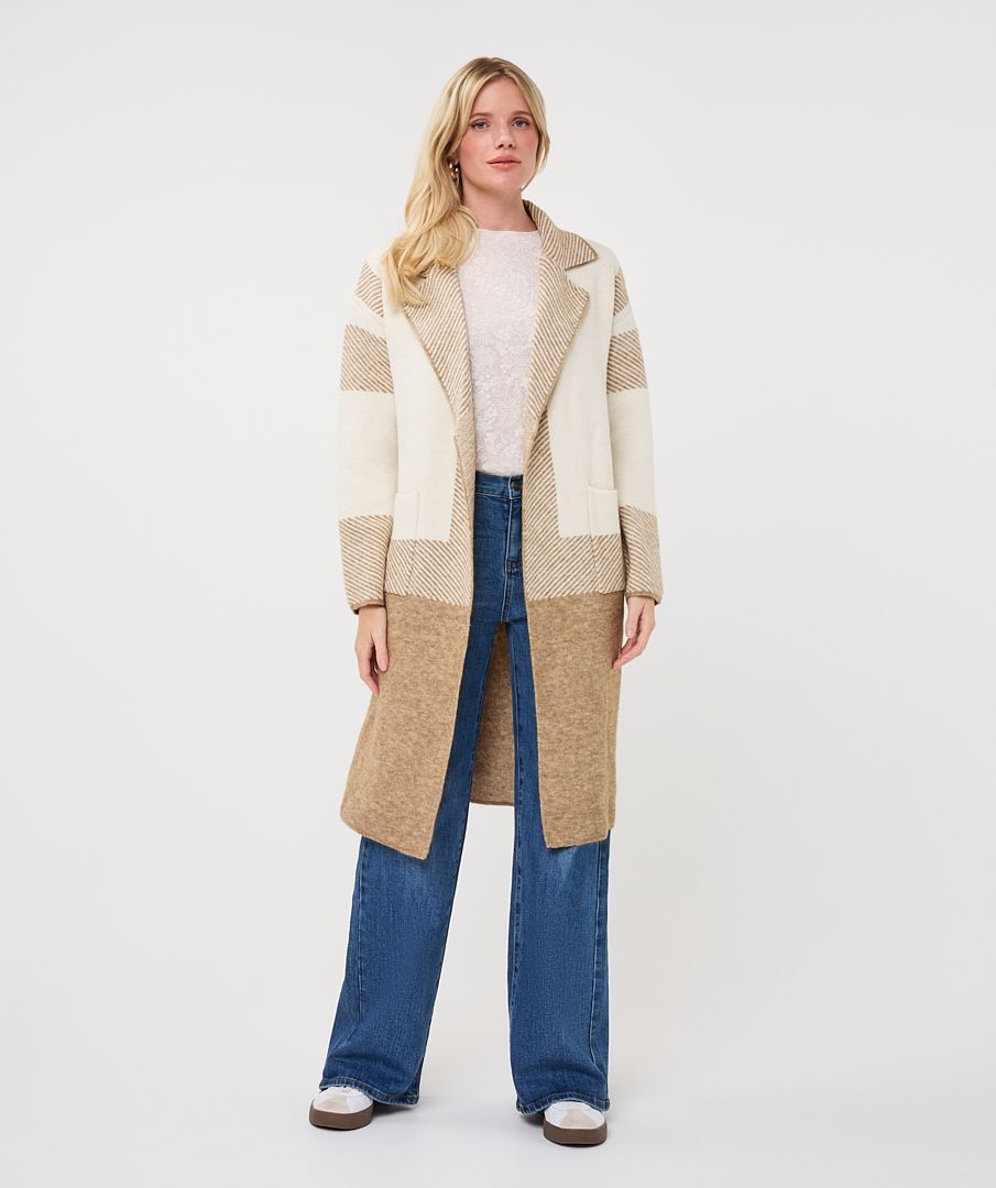 Esqualo Striped Cardigan