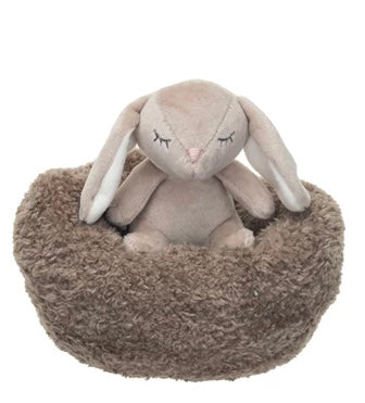 Creative Coop Mini Stuffed Animal With Bean Bag