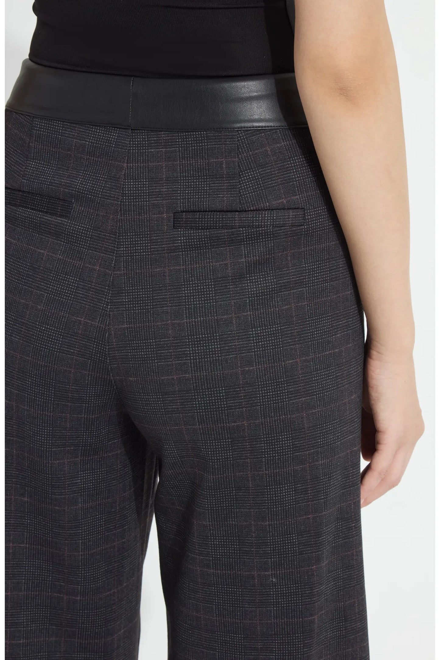 Lysse High Waist Wide Leg Ponte Pant