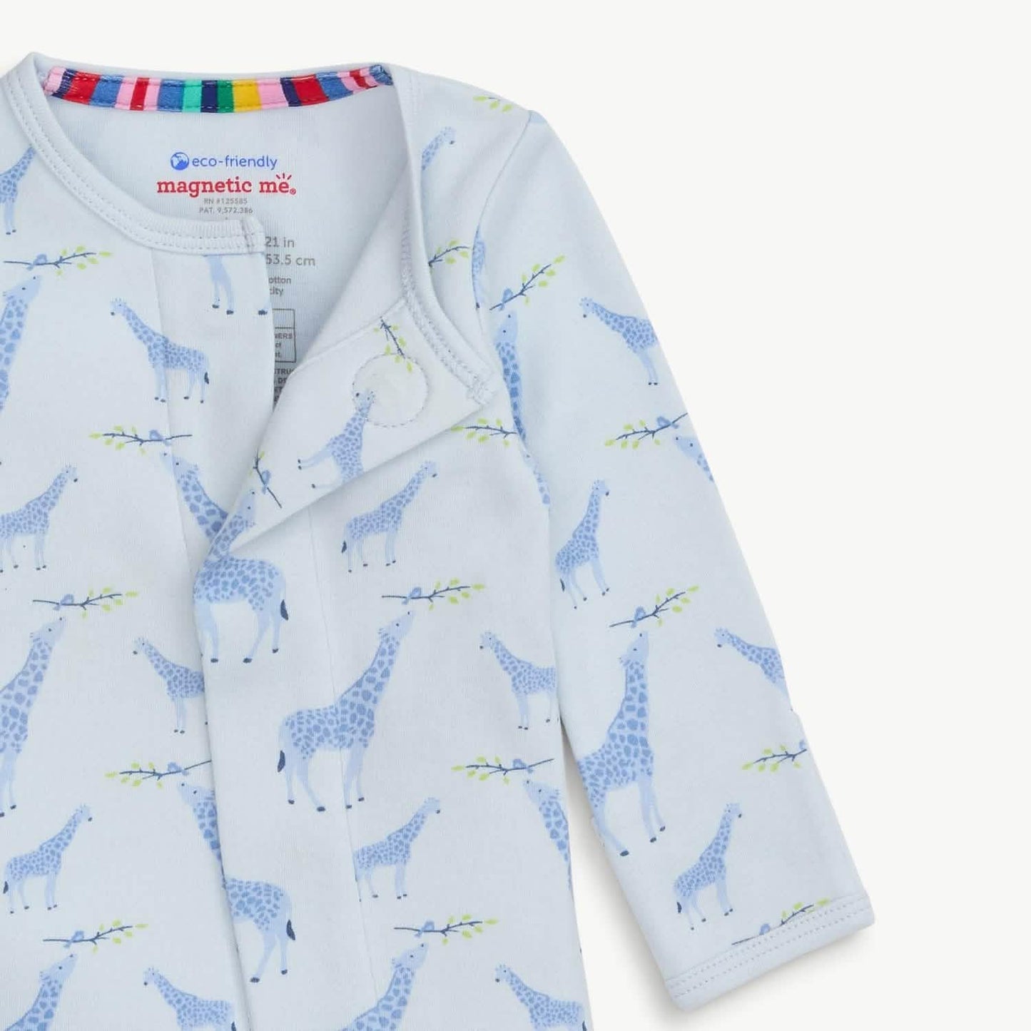 Magnetic Me Blue Jolie Giraffe Footie