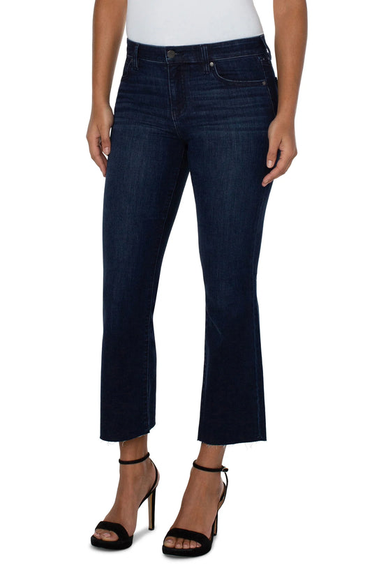 Liverpool Hannah Crop Flare Jean