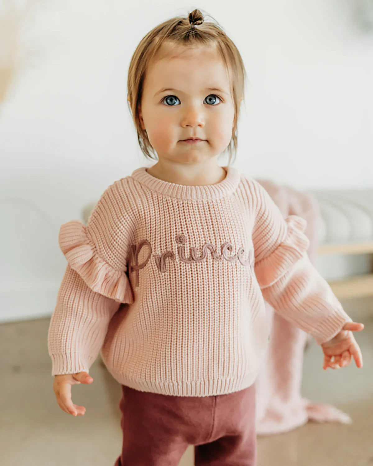 Viverano Organics Embroidered Princess Sweater