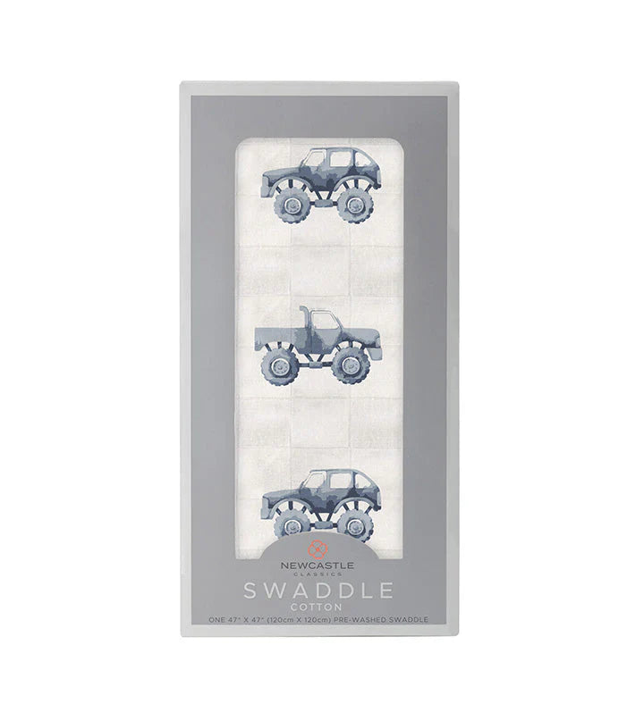 Newcastle Monster Truck Swaddle