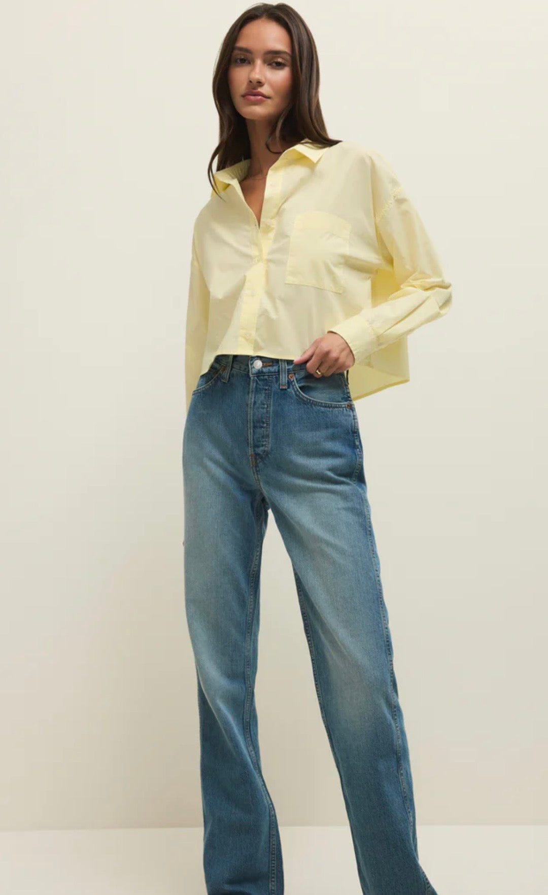 ZSupply Lisette Poplin Top