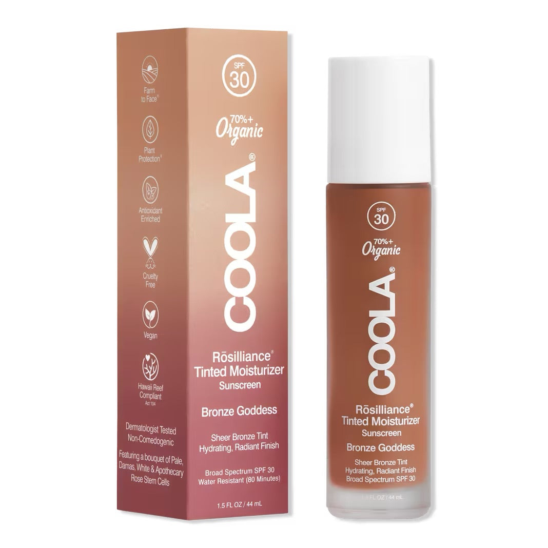 Coola Tinted Moisturizer Sunscreen Bronze Goddess 1.5 oz