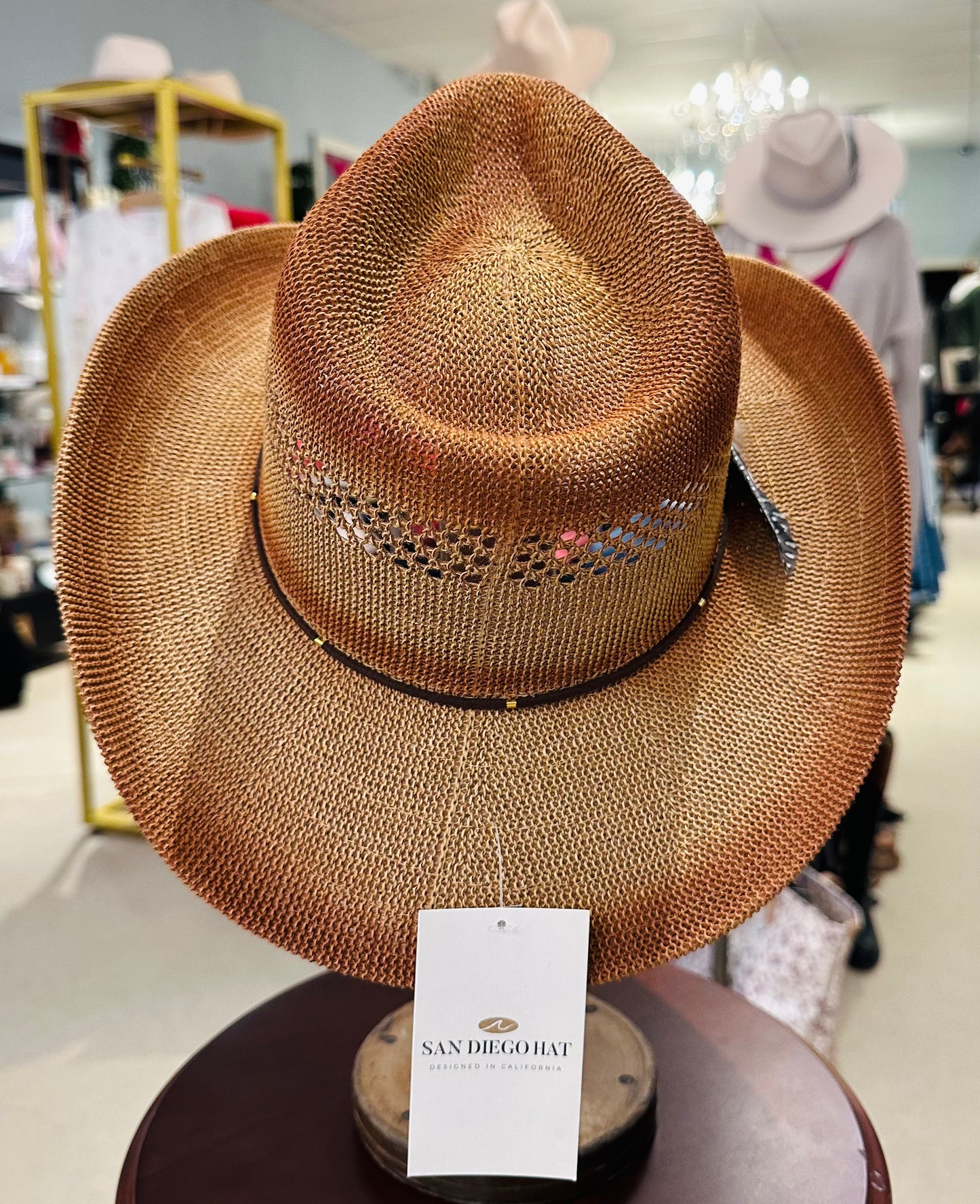 San Diego Hat Company Pinch Crown Cowboy Hat