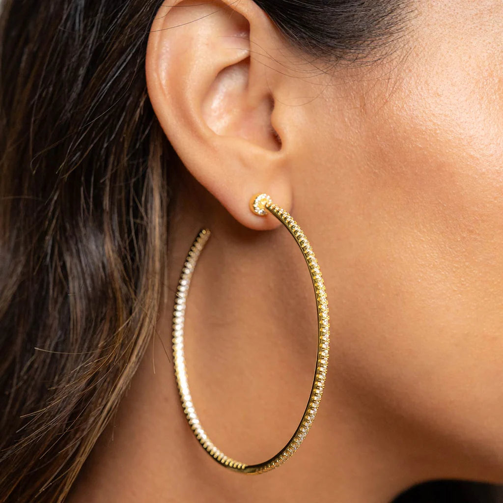 Bracha Wild-Side Hoops