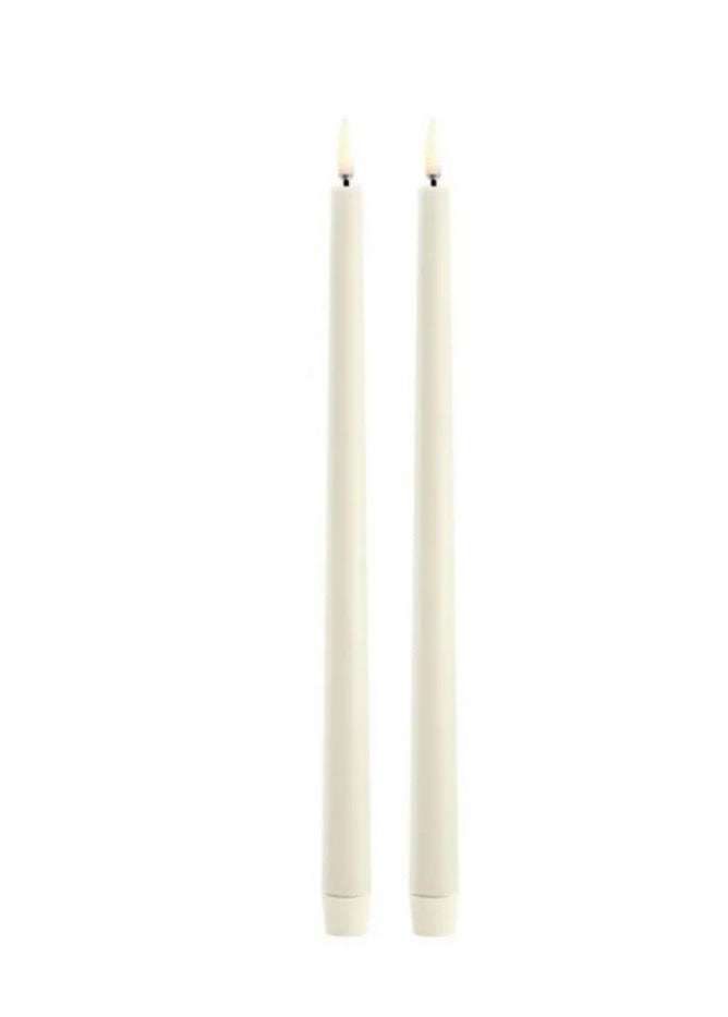 Uyuni LED Slim Taper Candles Pack Of Two