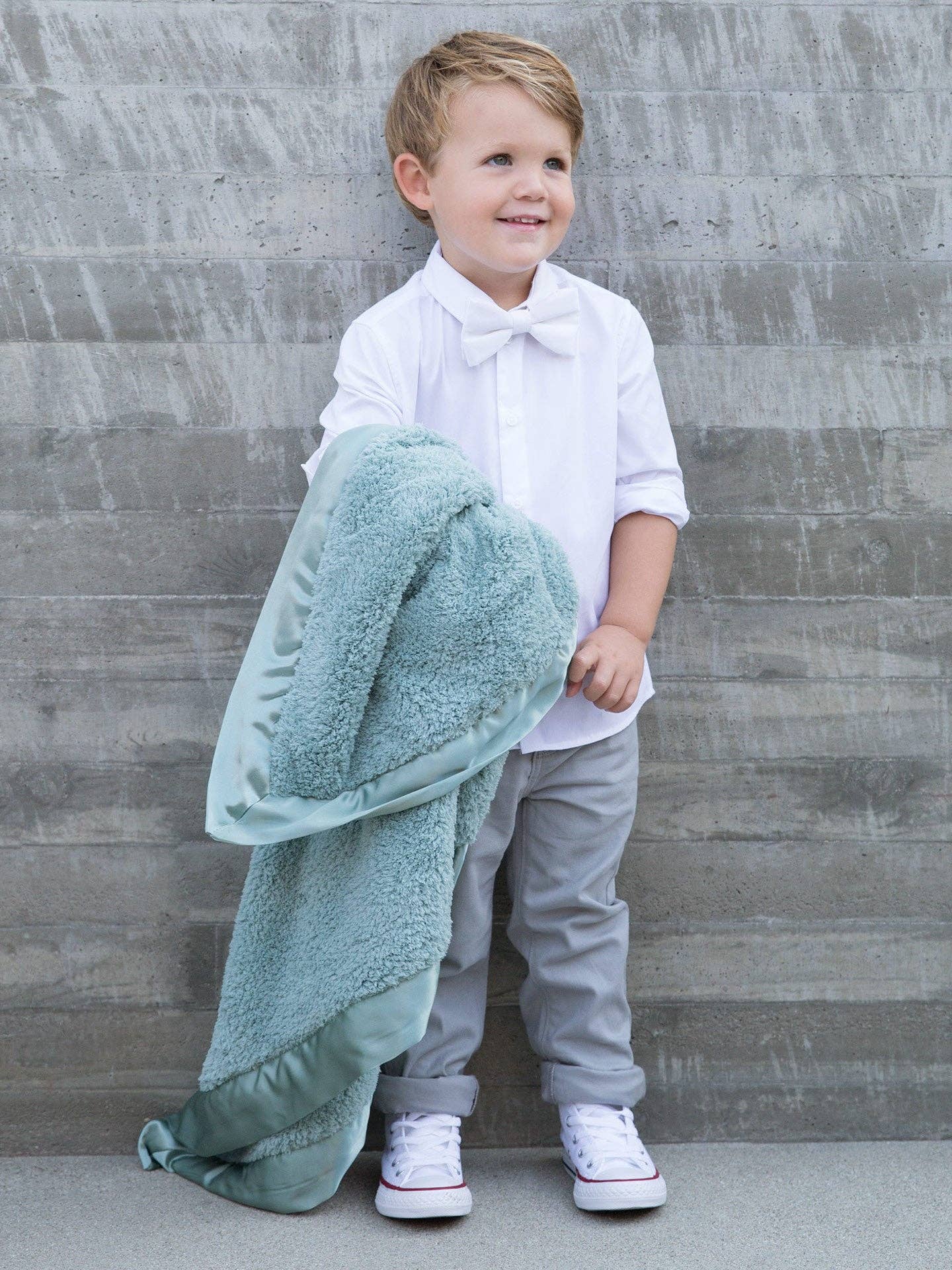 Chenille Baby Blanket: Unboxed / Pink